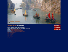 Tablet Screenshot of indochinetourist.com